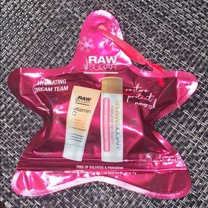 Raw Sugar Hand Cream + Lip Balm
